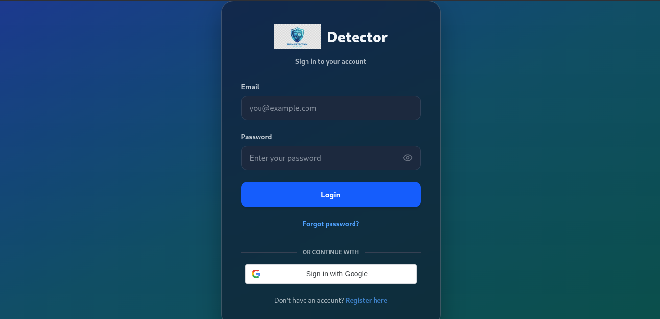 Spam Detection System